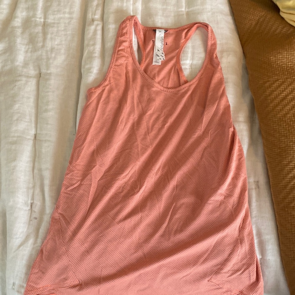 OISELLE pink tank top XL/12 never worn, excellent condition.